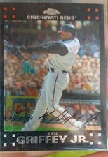 2007 Topps Chrome - Ken Griffey Jr #186 Refractor picture