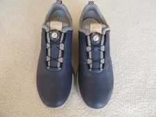 NEW w/o box ECCO M S-Three BOA GORETEX Leather Golf Shoes Blue size 9-9.5(EU 43) picture