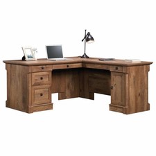 Palladia L Desk, Vintage Oak finish picture