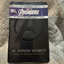 Avengers Steelbook 4k Ultra HD + Blu-Ray + Digital 4-Movie Collection New picture