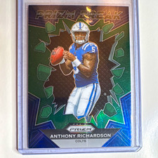 2023 Panini Prizm Anthony Richardson RC Green Prizm Prizm Break #PB-4 Colts picture