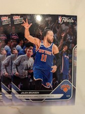 JALEN BRUNSON🗽#340 Topps Now 2025-26 New York Knicks NBA Finals 45 pts CHAMPS picture