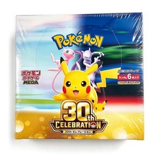 Pokemon Card Booster pack 30th Celebration Box M6a Japanese w/shrink wrap picture