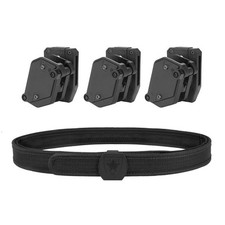 IPSC USPSA Shooting Competition Belt + 3 Pcs Storm Multi-Angle Speed Mag Pouch picture
