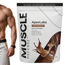 New Apex Labs Muscle Defense Chocolate Flavor- 8.57 OZ - EXP 2027 1 picture