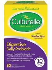 Culturelle Digestive Health Daily Probiotic 80 Capsules Exp. 7/27 picture