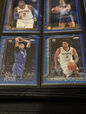 FULL SET 2025-2026 Topps Chrome Blue X-fractor picture