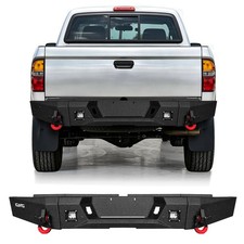 Vijay New Steel Rear Bumper Fits 1995-2004 Toyota Tacoma W/LED Lights picture