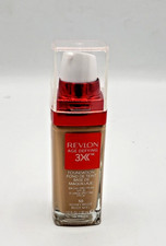NEW REVLON AGE DEFYING 3X Foundation- 50 HONEY BEIGE picture