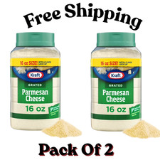 Kraft Parmesan Grated Cheese, 16 oz Shaker ( Pack of 2 ) picture