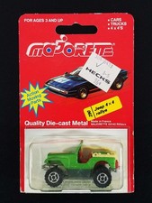 Vintage Majorette 244-290 Jeep 4x4 Rallye / Broken Off Roll Cage /Made in France picture