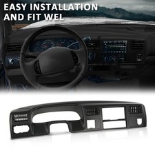 Panel Instrument Cluster Trim Bezel FOR 1999-2004 2005 Ford Excursion BLACK picture