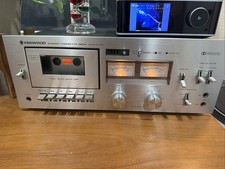 *NEW BELTS* Kenwood KX-830 Cassette Tape Player/Recorder Deck Works w/One Issue picture