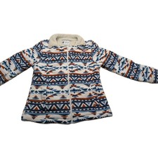 Outback Trading Co Women's Coat Size MD Multicolor Sherpa Lining Cozy Polyester picture