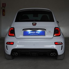 LED Tail Lights Fiat 500 Abarth 2012-2019 USA Version L+R Set picture