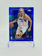 DIRK NOWITZKI 2025-26 TOPPS CHROME TRUE BLUE REFRACTOR /150 #146 - MAVERICKS picture