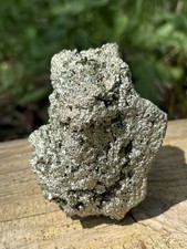 Natural Iron Pyrite Cluster- Beautiful Large 3.3” Druzy Pyrite Crystal Specimen picture