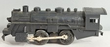 Vintage Marx No. 490 Steam Locomotive Engine Black O/O27 Gauge Untested picture