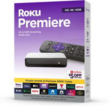 Newest Roku Premiere 3920RW HD/4K/HDR Streaming Media Player,Latest Version picture