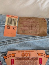 vintage 90s levis 501 made in usa picture