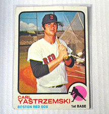 Topps 1973 Topps Carl Yastrzemski #245 Boston Red Sox Base Set Card picture