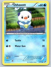 2011 POKEMON BLACK & WHITE OSHAWOTT 27/114 C NM A103252 FREE S&H picture