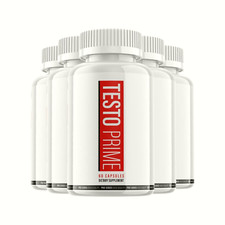 5-Pack Testoprime Capsules Extra Strength Formula Testo Prime (300 Capsules) picture