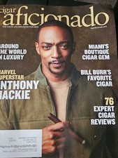 Cigar Aficionado Magazine - Sept-Oct. 2026- MARVEL'S ANTHONY MACKIE- NEW picture