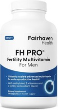 Fairhaven Health FH Pro for Men | Male Prenatal Supplement | 180 Capsules picture