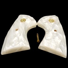 Luxury Colt Python / Anaconda White Pearl Grips – Special Offering picture