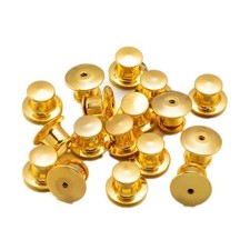  Locking Pin Backs Metal Clasps for Enamel Pins Brooch Badges DIY 10/30/50 Pcs picture