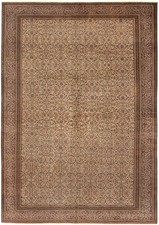 Vintage Traditional Hand-Knotted Area Rug 6'4