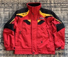 Vintage Spyder XTL Tommy Moe Style Convertible Red Ski Snowboard Jacket Size M picture