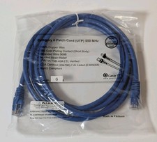 GearIT Ethernet Cord Cable CAT 6 550MHz - 6ft New picture