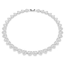 Swarovski Ariana Grande x Swarovski Tennis Necklace, Mixed Cuts, Heart, 5720857 picture