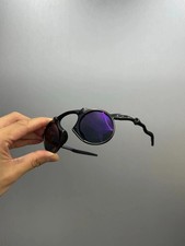 Vintage Oakley Madman X Metal Retro Polarized Sunglasses Purple Lens Greybj- picture