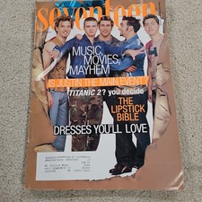 Seventeen Magazine July 2001 *NSYNC Justin Timberlake~Y2K Teen Fashion 2000s picture