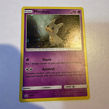 Pokemon Company Mimikyu SM29 Promo Holo English Basic 70 HP 2017 Arita picture