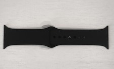  Genuine Apple HERMÉS Paris Edition Silicone Watch Band Black 40mm 41mm 43mm picture