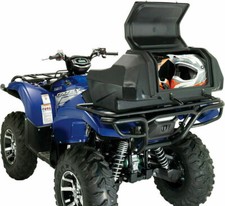 Moose Utility ATV Rear Helmet Storage Trunk Backrest Seat Cushion Cupholders picture