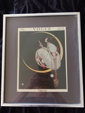 Vintage print of November 15, 1917 Vogue Magazine Cover artist George Wolfe Plan picture