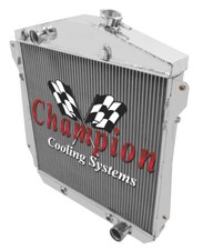 ER Champion 4 Row Radiator Chevy Configuration for 1943 - 1948 Chevrolet Cars picture