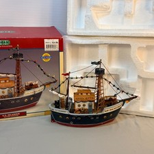 Lemax Village Collection S.S. Islander Christmas Boat Ship 2002 Vintage Works picture