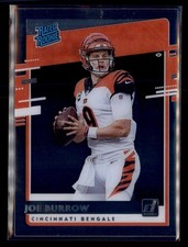 Joe Burrow 2020 Panini Chronicles #RR-JB Clearly Donruss Rated Rookies picture