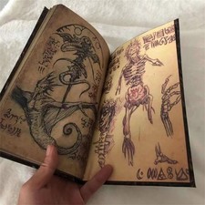 New Necronomicon ResinDark Magic Book Demon Evil Dead Summon Book Horror Prop picture