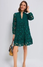 tuckernuck green dress size small picture