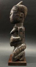 Kuba Ndop Seated Figure Congo -20 Century picture