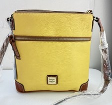 Dooney & Bourke Lemon Pebble Grain Crossbody  NWT Bag w/Dust Bag picture