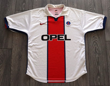 PARIS SAINT-GERMAIN PSG AWAY FOOTBALL SHIRT 1998 1999 NIKE JERSEY VINTAGE MEN XL picture