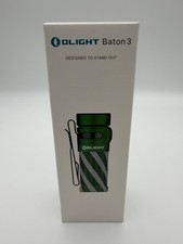 Olight Baton 3 Christmas Green Rechargeable EDC Flashlight 1200 Lumens NEW picture